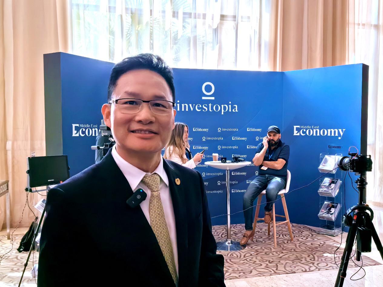 天九共享集團CEO戈峻應邀赴阿聯酋參加投資幫大會(圖1)