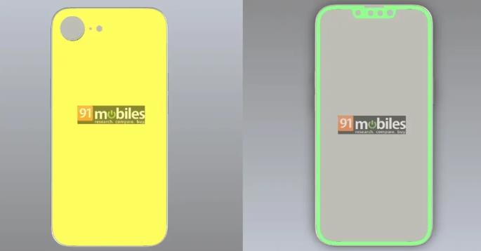 iPhone SE 4 CAD渲染圖曝光 采用類似iPhone 14的設計(圖1)