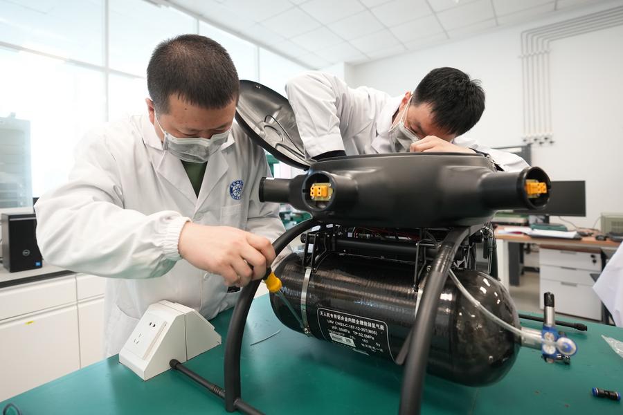 中國科學家研發高比能氫混動力電源解決工業級無人機續航難題